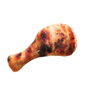 Chicken Leg Squeaky Plush Dog Toy